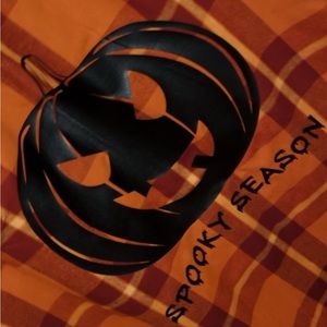 Custom Spooky season flannel Size s-lg